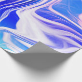Soft Blue Hues Geschenkpapier (Ecke)