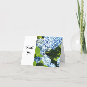 Soft Blue Hydrangea Vielen Dank Dankeskarte