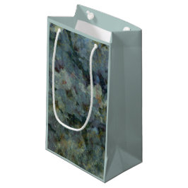 Soft Blue Orchard impressionist Gift Bags Kleine Geschenktüte