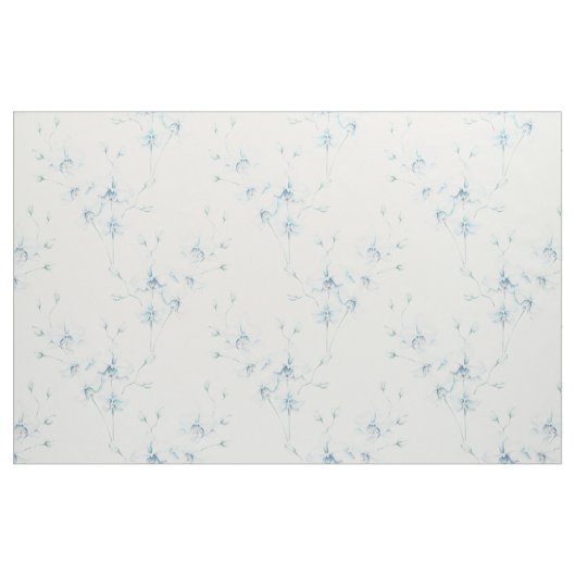 Soft Blue Orchid Fabric Stoff (Yard (91,4 cm))