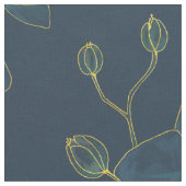 Soft Blue Orchid Fabric Stoff (Nahaufnahme)