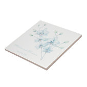 Soft Blue Orchid Fliese (Seite)