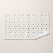 Soft Blue Polka Dot Baby Towel Set (Handtuch)