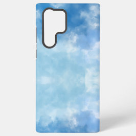 Soft Blue Sky Watercolor Cloud iPhone Case Samsung Galaxy Hülle