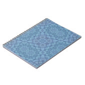 Soft Blue Tracery #2 Notizblock (Linke Seite)