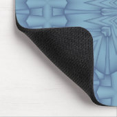 Soft Blue Tracery #3 Mousepad (Ecke)