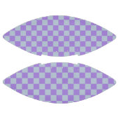 Soft Blue und Lavender Checked Football (Paneele)