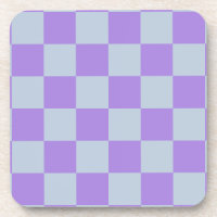 Soft Blue und Lavender Checked