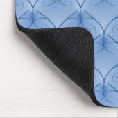 Soft Blue Unparallele Elegance Mousepad (Ecke)