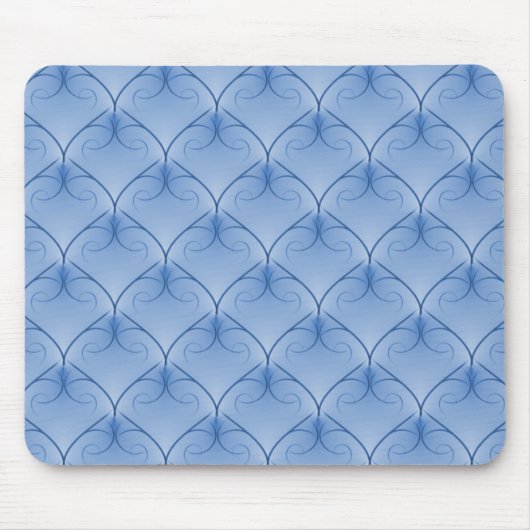 Soft Blue Unparallele Elegance Mousepad (Vorne)