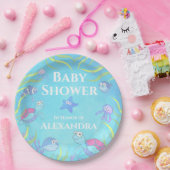 Soft Blue unter Sea Boy Baby Shower Paper Pla Pappteller (Party)