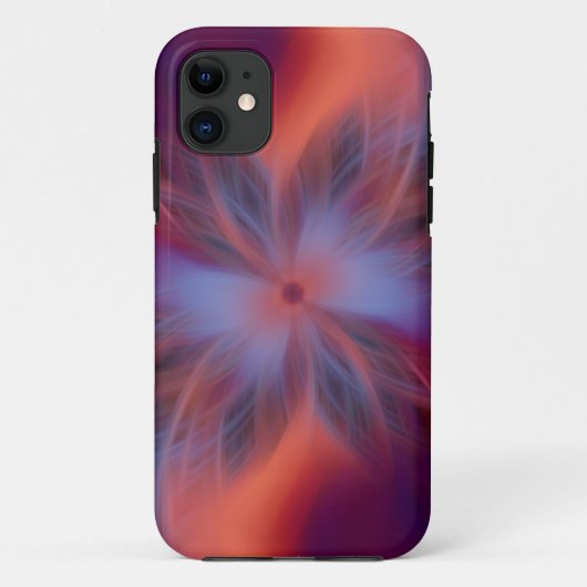 Soft Blume Case-Mate iPhone Hülle (Rückseite)