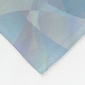Soft Blume Fleecedecke (Ecke)