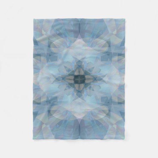 Soft Blume Fleecedecke (Vorderseite)