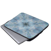 Soft Blume Laptopschutzhülle (Vorne Knopf)