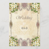 Soft Blume Menükarte (Rückseite)