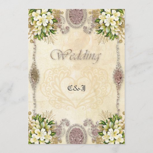 Soft Blume Menükarte (Rückseite)