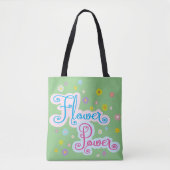 Soft Blume Power Tasche (Vorderseite)