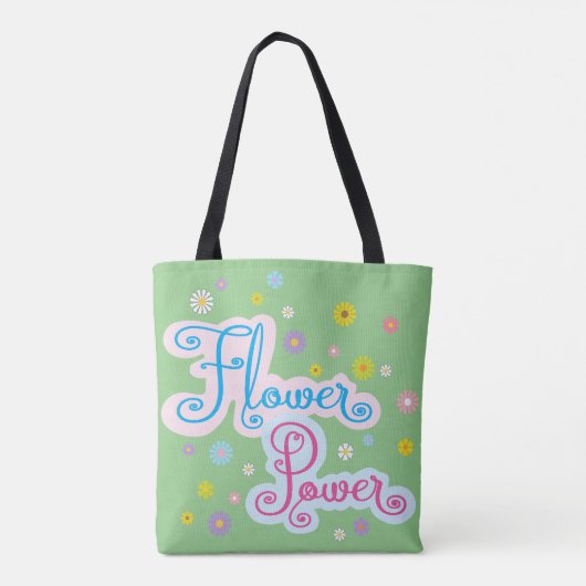 Soft Blume Power Tasche (Rückseite)
