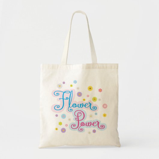 Soft Blume Power Tragetasche (Vorne)