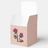 Soft Blume rosa Geschenkschachtel (Geöffnet)