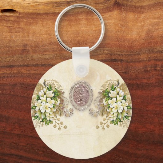 Soft Blume Schlüsselanhänger (Rückseite)