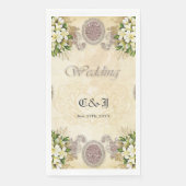 Soft Blume Serviette (Vorderseite)
