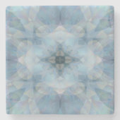 Soft Blume Steinuntersetzer (Vorderseite)