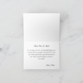 Soft Blush Blues Peak und Rose Serenade Dankeskarte (Innenseite)