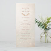 Soft Blush Blumenverleih Einladung (Stehend Vorderseite)