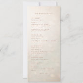 Soft Blush Blumenverleih Einladung (Rückseite)