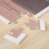 Soft Blush Pfingstrosen Vasen Puzzle (Seite)