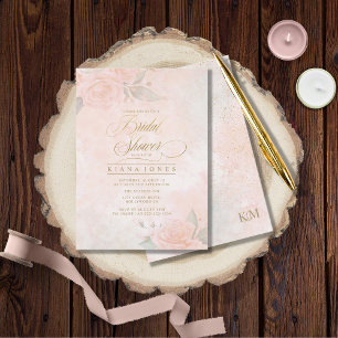 Soft Blush Rose Brautparty ID828