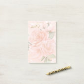 Soft Blush-Rose ID828 Postit-Hinweise Post-it Klebezettel (Auf Schreibtisch)