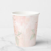 Soft Blush Rose V2 ID828 Pappbecher (Rechts)