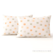 Soft Boho Grid Pattern Pillowcase Kissenbezug