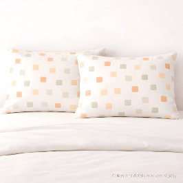 Soft Boho Grid Pattern Pillowcase Kissenbezug