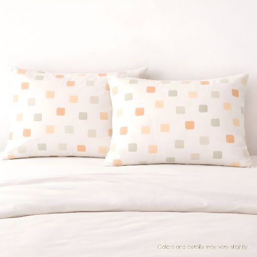 Soft Boho Grid Pattern Pillowcase Kissenbezug