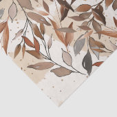 Soft Boho Herbstmuster Seidenpapier (Detail)