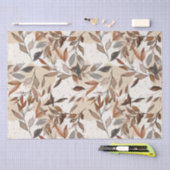 Soft Boho Herbstmuster Seidenpapier (Handwerk)