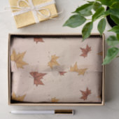 Soft Boho Herbstmuster Seidenpapier (Geschenk)