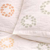 Soft Boho Pebble Circle Pattern Pillowcase Kissenbezug
