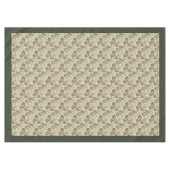 Soft Boho Tablecloth mit Earthy Paisley Pattern Tischdecke (Vorderseite (Horizontal))