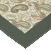 Soft Boho Tablecloth mit Earthy Paisley Pattern Tischdecke (Schrägansicht)