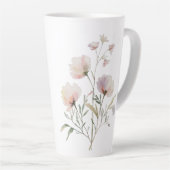 Soft Botanica Watercolor Tasse (Rechte Ecke)