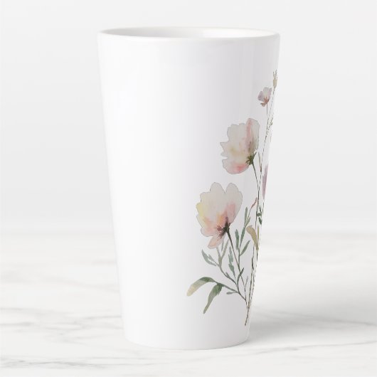 Soft Botanica Watercolor Tasse (Vorderseite)