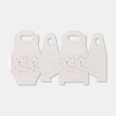 Soft Botanical Pattern Favor Box Geschenkschachtel (Ungefaltet)