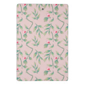 Soft Botanical Wedding Mini Klemmbrett (Rückseite)