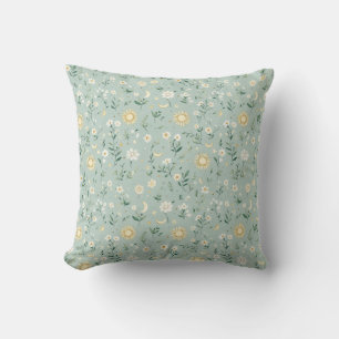 Soft Botanicals & Moon Phones Kissen