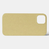 Soft Brushed Gold Case-Mate iPhone Hülle (Rückseite (Horizontal))
